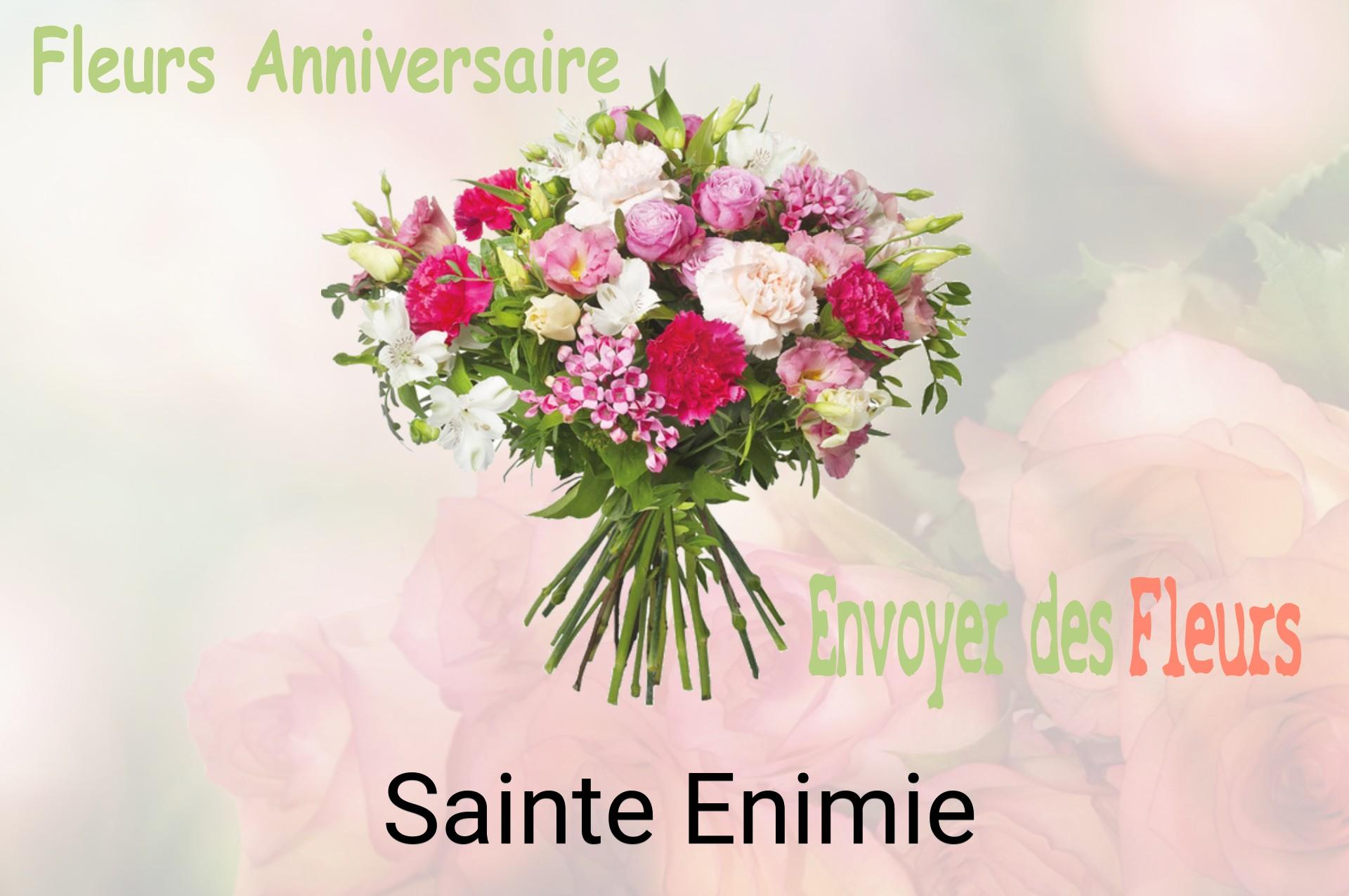 Bouquet de fleurs d’anniversaire livré à Sainte-Enimie